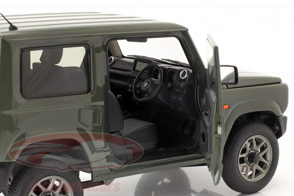 Suzuki Jimny (JB64) RHD bouwjaar 2018 donkergroen 1:18 AUTOart