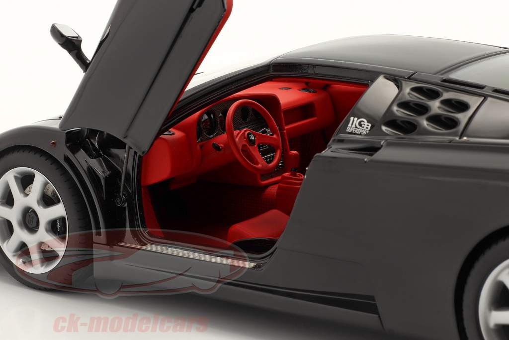 Bugatti EB110 SS Année de construction 1992 noir 1:18 AUTOart