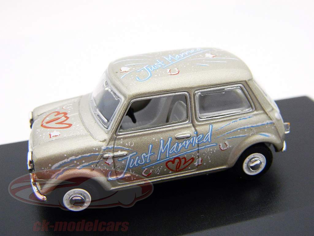 Mini Cooper Just Married silber / silver 1:43 Oxford