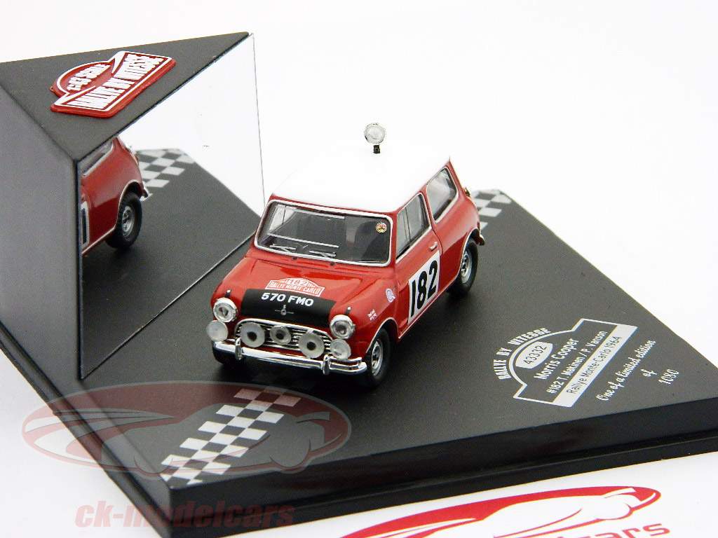Vitesse 1:43 モーリスミニクーパー＃182ラリーモンテカルロ1964