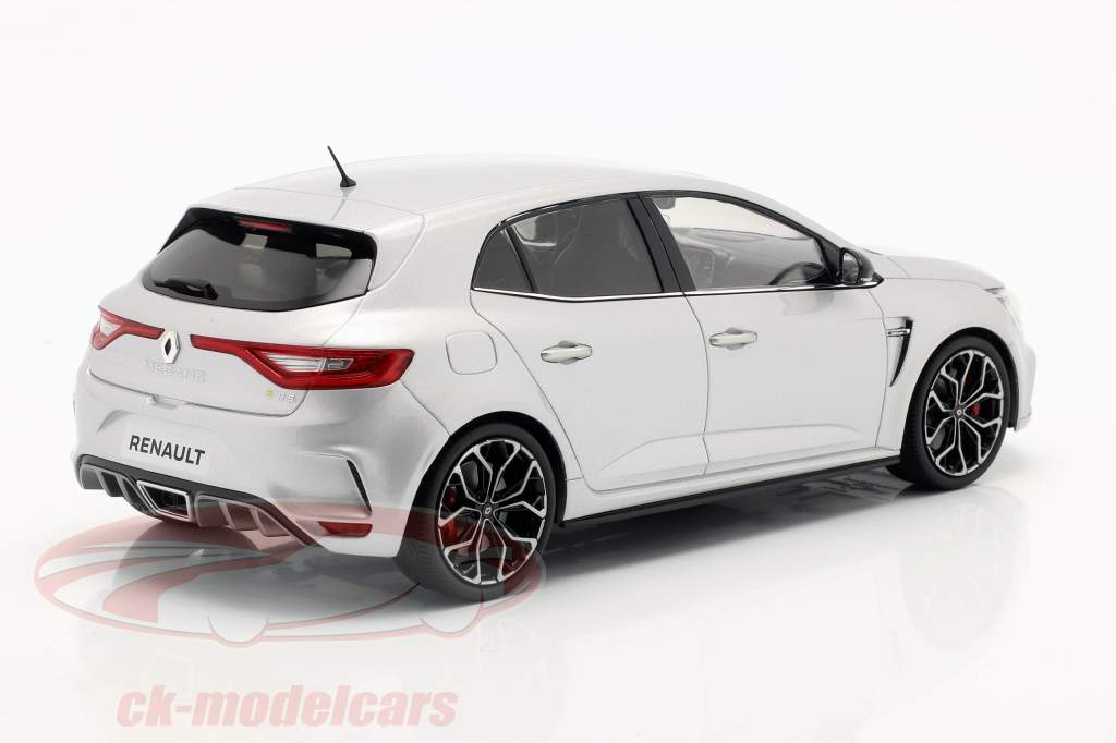Renault Megane R.S. year 2017 silver metallic 1:18 Norev