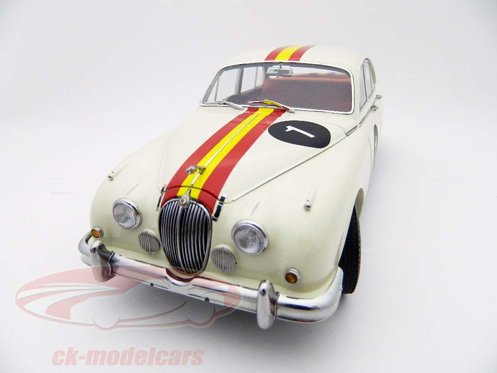 Jaguar Mark 2 3.8 N° 1 Bob Jane Modello Corse 1962 1:18 Icone
