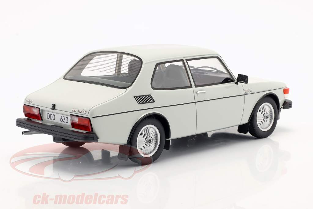 Saab 99 Turbo Año de construcción 1978 blanco 1:18 Cult Scale