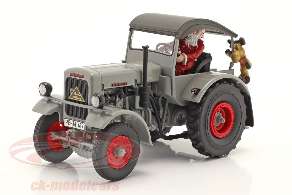 Deutz F3 M417 tracteur Noël Edition 2021 Gris 1:32 Schuco