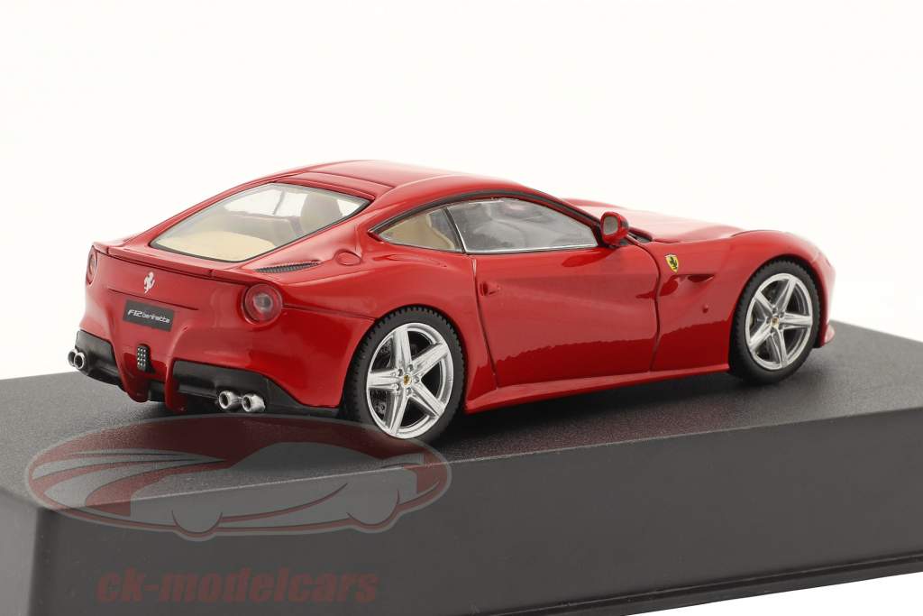 Ferrari F12 Berlinetta Byggeår 2012 med Udstillingsvindue Rød 1:43 Altaya