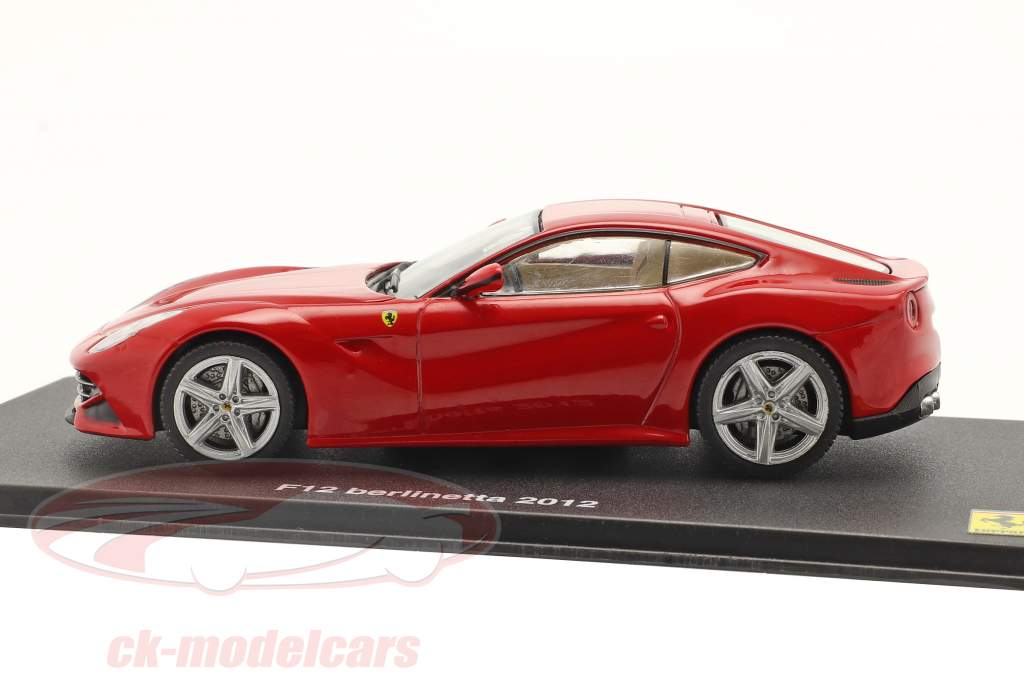 Ferrari F12 Berlinetta year 2012 with showcase red 1:43 Altaya