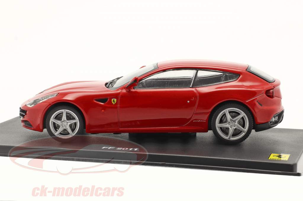 Ferrari FF Byggeår 2011 med Udstillingsvindue Rød 1:43 Altaya