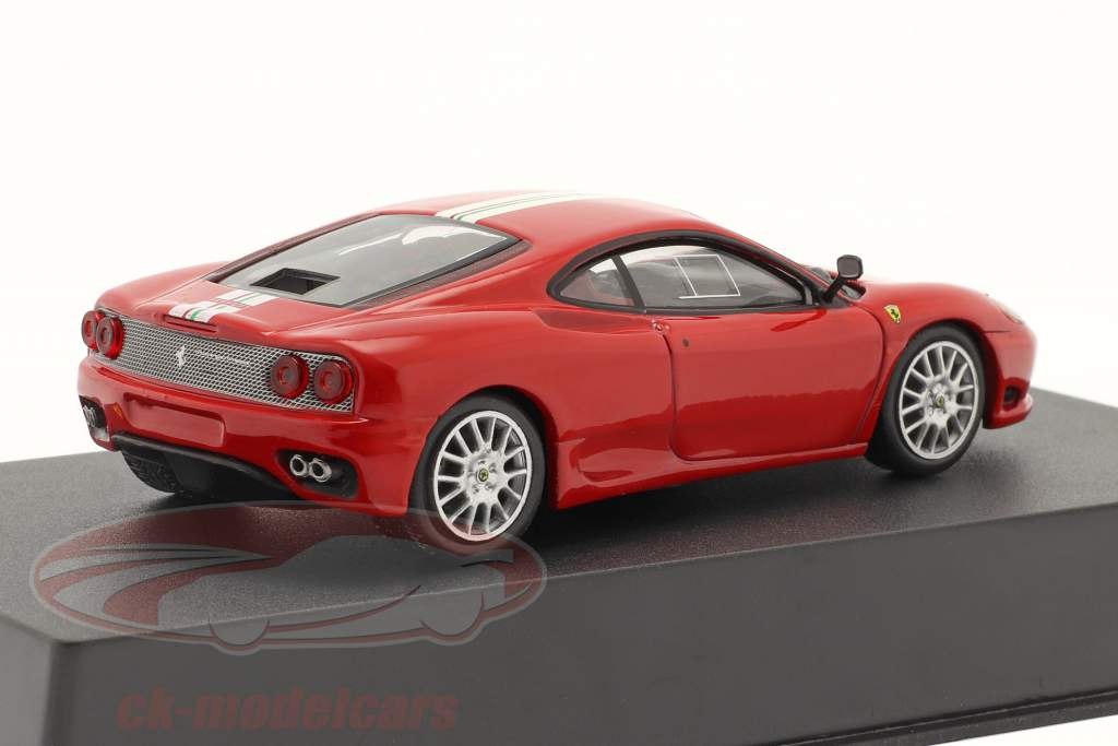 Ferrari Challenge Stradale Año de construcción 2003 con Escaparate rojo / blanco 1:43 Altaya