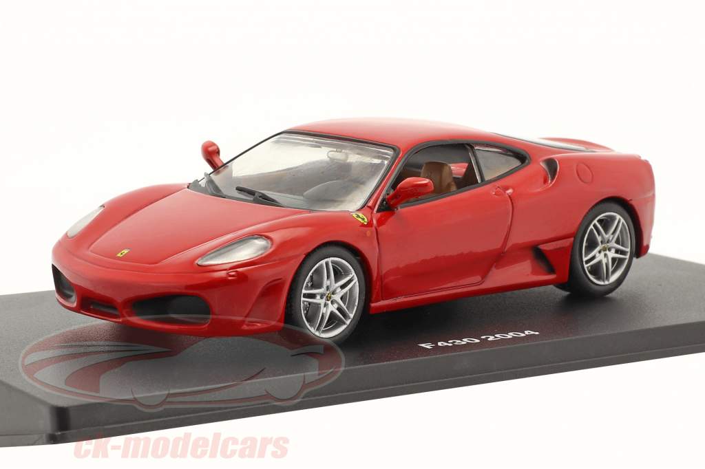 Ferrari F430 建设年份 2004 和 展示柜 红色的 1:43 Altaya