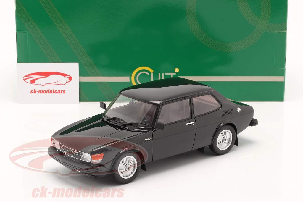 Saab 99 Turbo Año de construcción 1978 negro 1:18 Cult Scale