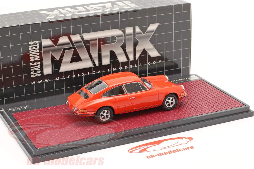 Porsche 911 (915) Prototype 1970 red 1:43 Matrix