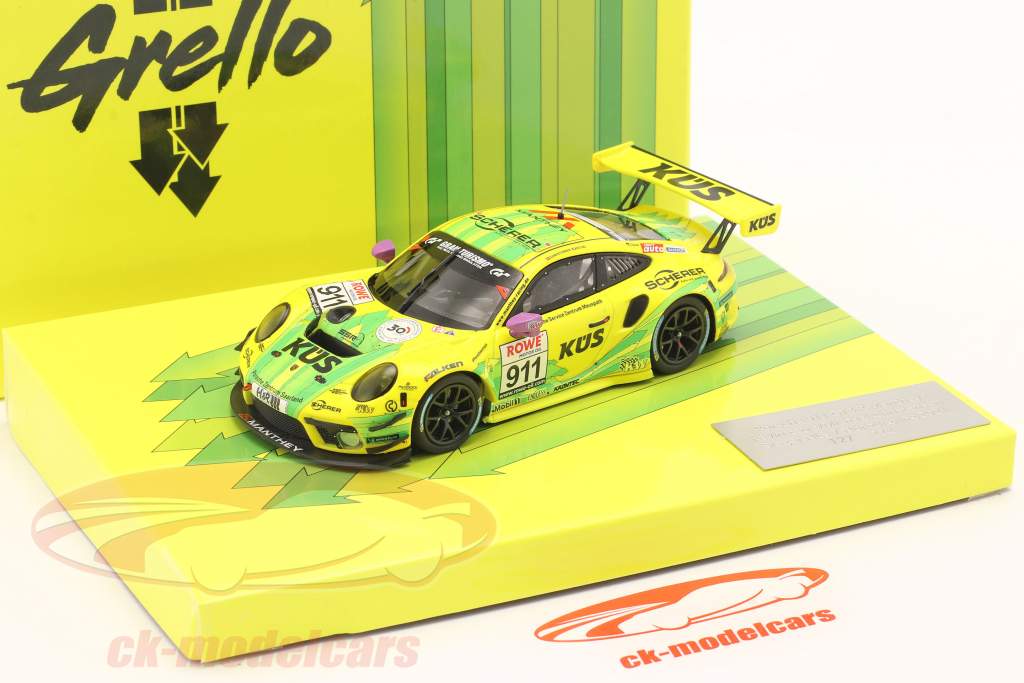 Porsche 911 GT3 R #911 Sieger VLN 7 Nürburgring 2021 Manthey Grello 1:43 Minichamps