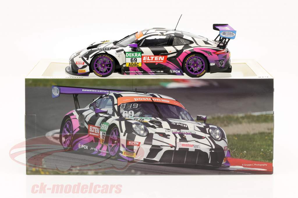 Porsche 911 GT3 R #69 ADAC GT Masters 2019 Iron Force 1:18 Minichamps