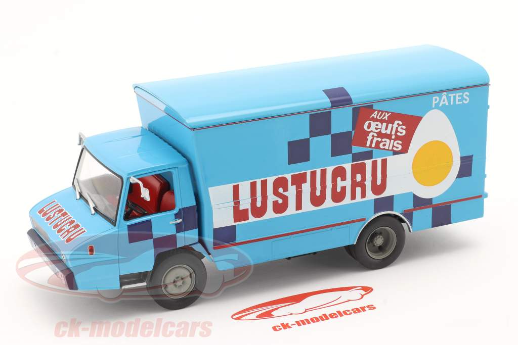 Berliet Stradair 20 范 Lustucru 建设年份 1968 蓝色 1:43 Hachette