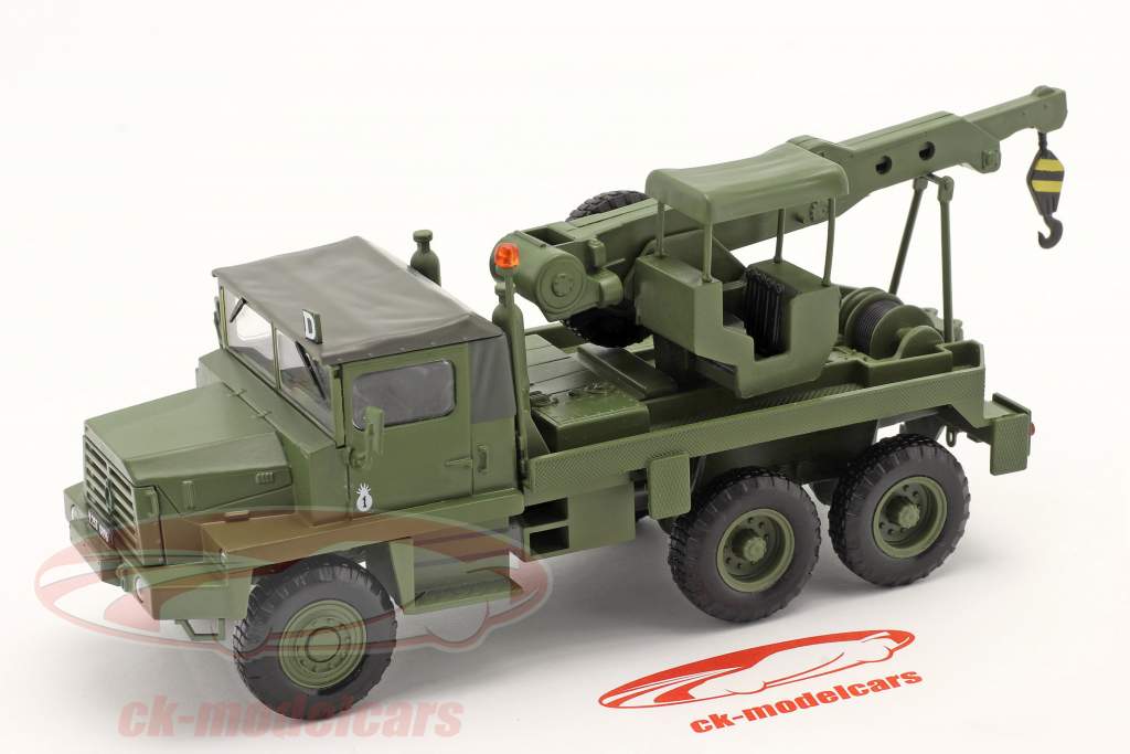 Berliet GPC militare Carro attrezzi Anno di costruzione 1969 verde oliva 1:43 Hachette