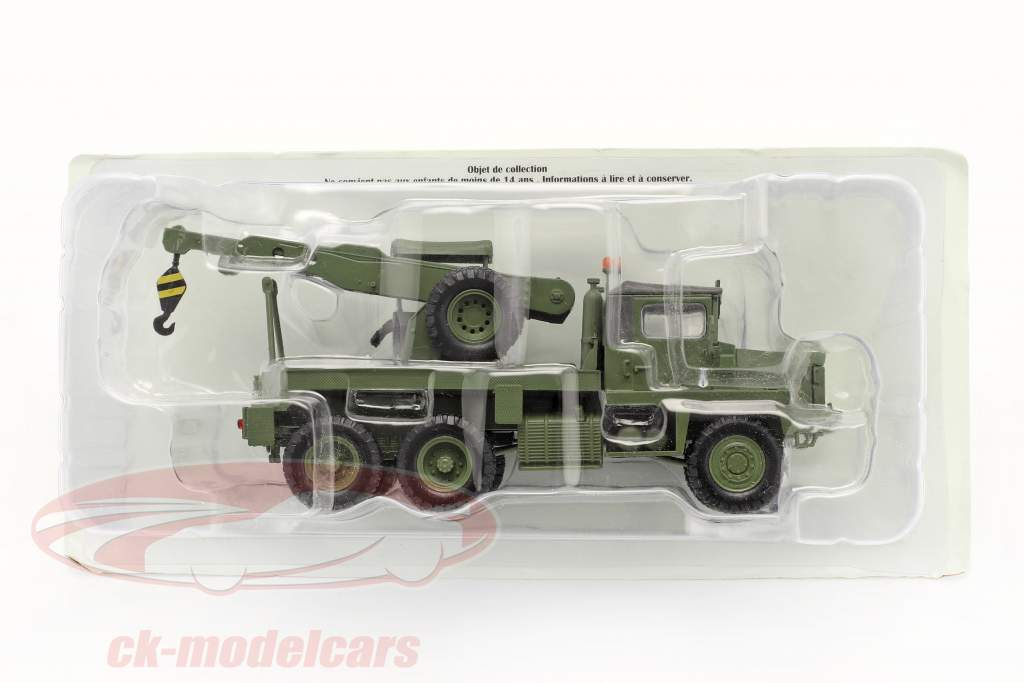 Berliet GPC 军队 拖车 建设年份 1969 橄榄绿 1:43 Hachette