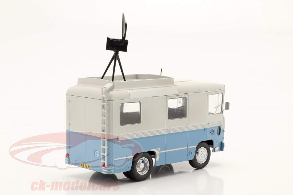 Berliet GAK 5R Uitzending uitzending van ORTF 1964 blauw / wit 1:43 Hachette