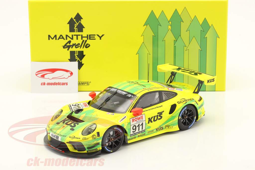 Porsche 911 GT3 R #911 VLN Nürburgring 2020 Manthey Grello 1:18 Minichamps