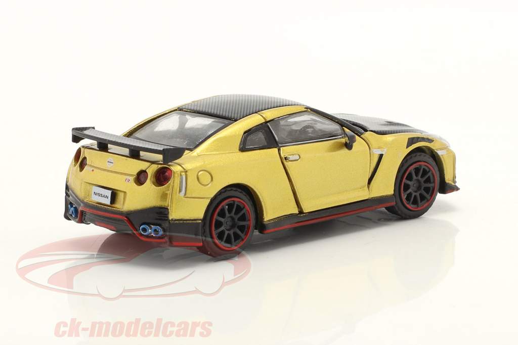 Nissan GT-R (R35) Nismo Special Edition Baujahr 2022 gold metallic 1:64 Era