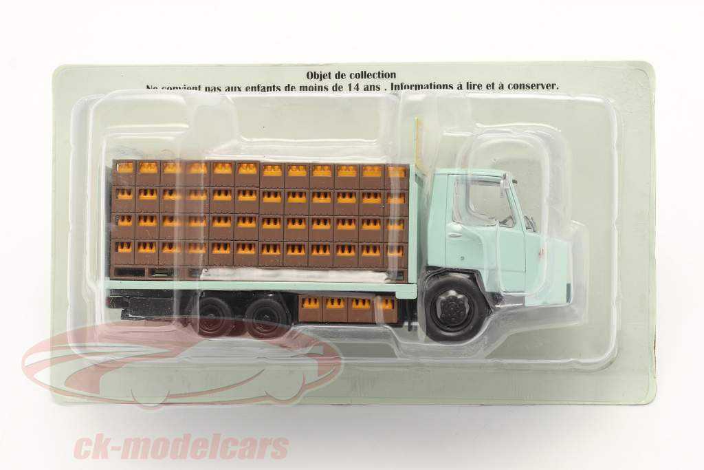 Berliet Tekel Транспортер напитков Год постройки 1966 Светло-синий 1:43 Hachette