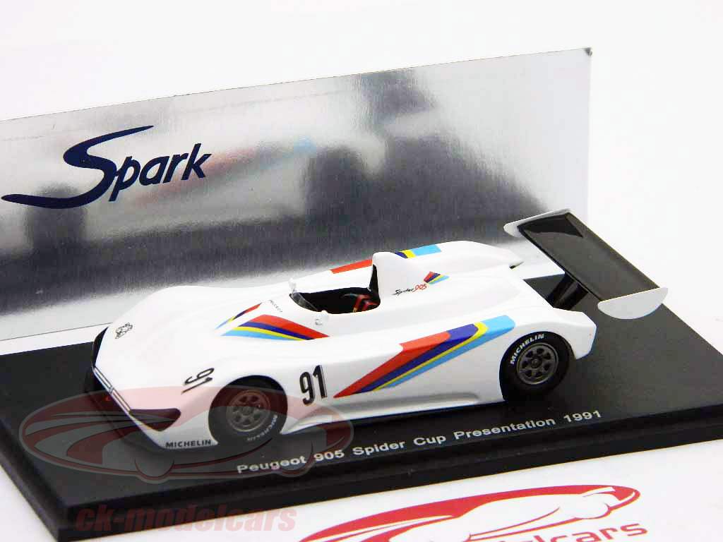 Peugeot 905 #91 Spider Cup Presentation Car 1991 1:43 Spark