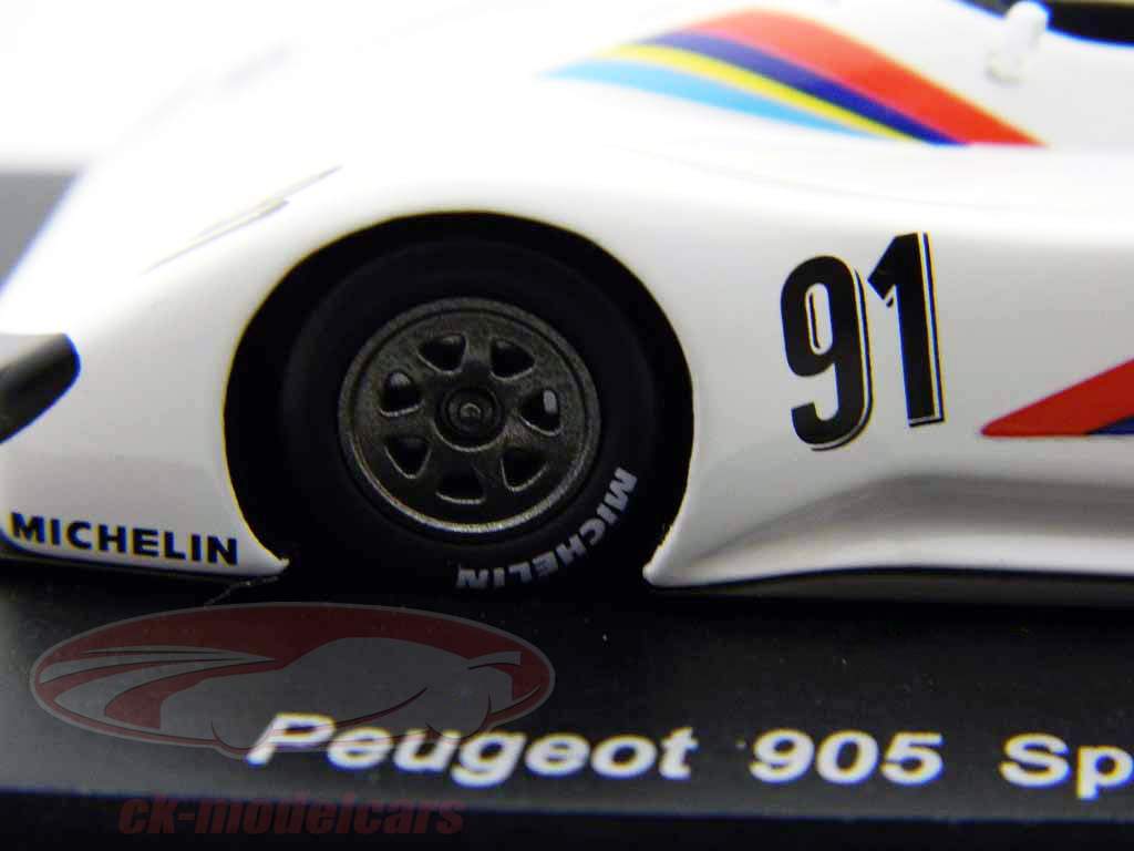 Peugeot 905 #91 Spider Cup Presentation Car 1991 1:43 Spark