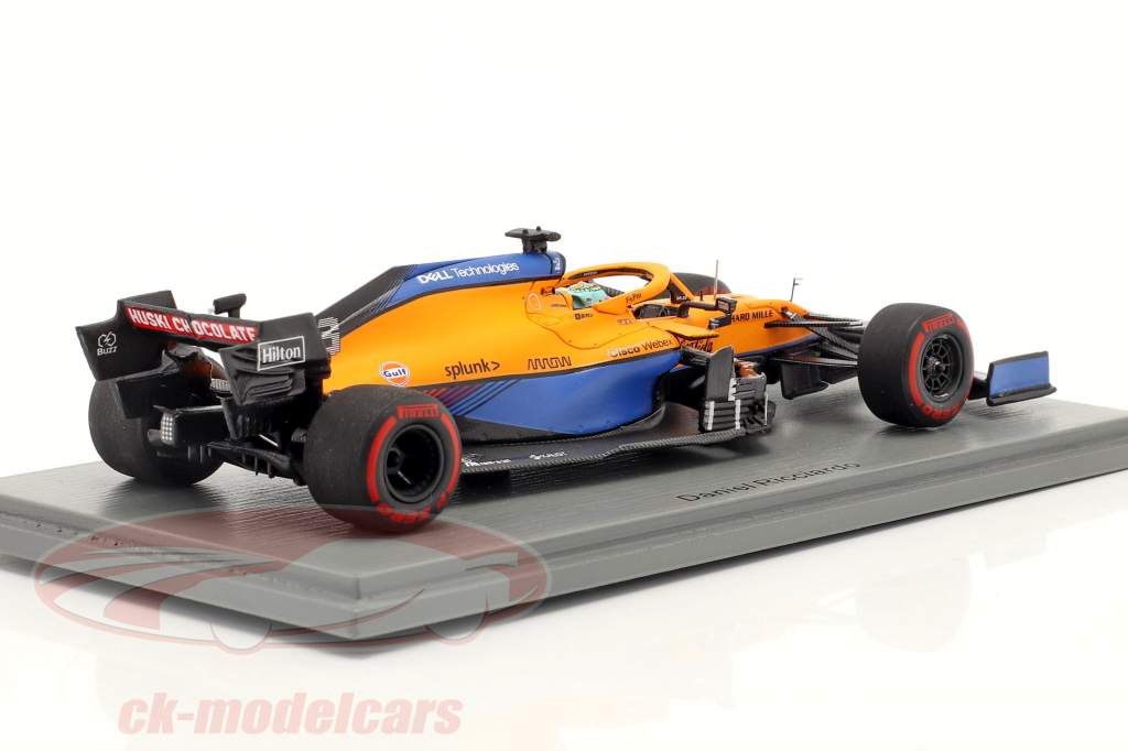 Daniel Ricciardo McLaren MCL35M #3 Séptimo Bahréin GP fórmula 1 2021 143 Spark