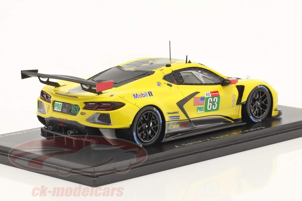 Chevrolet Corvette C8.R #63 2e LMGTE-Pro 24h LeMans 2021 Corvette Racing 1:43 Spark