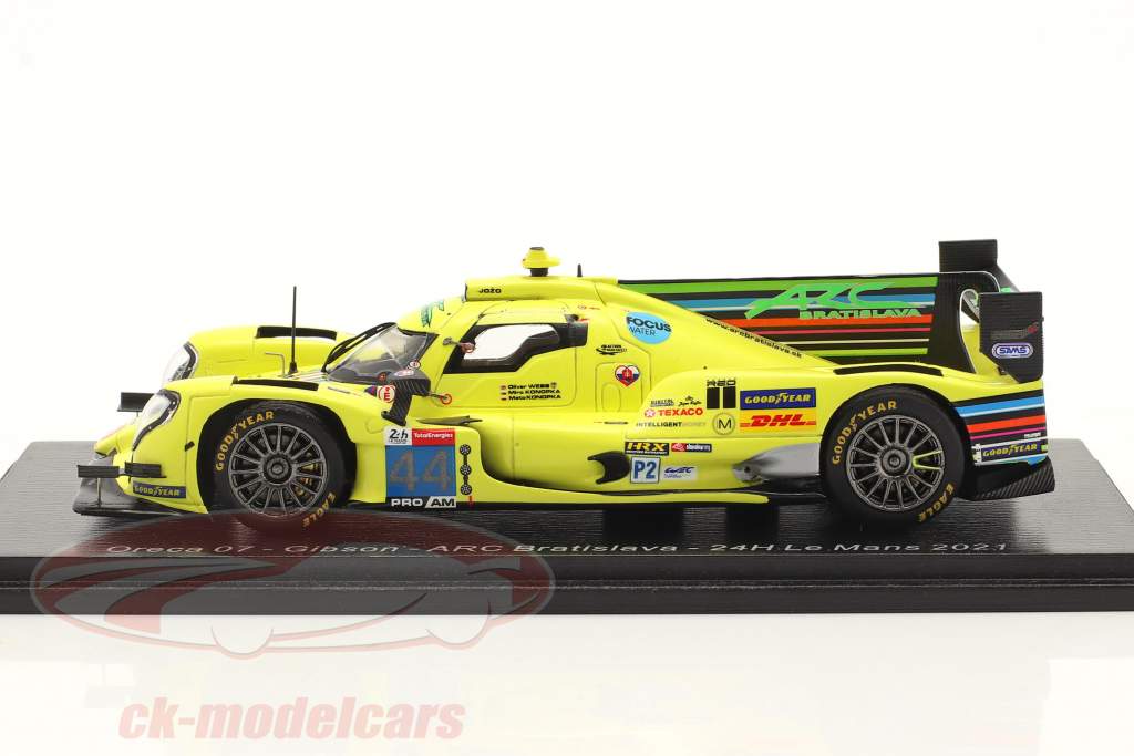 Oreca 07 #44 24h LeMans 2021 ARC Bratislava 1:43 Spark