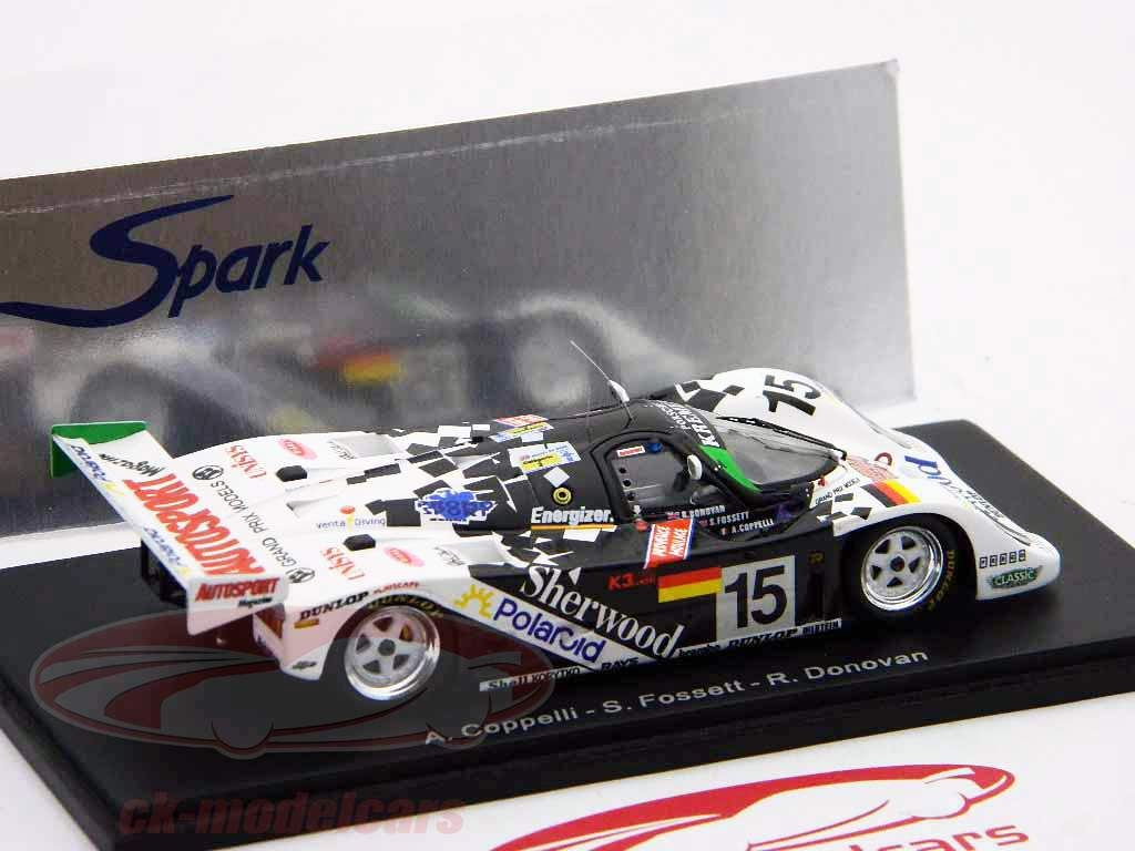 ポルシェCK6＃15 24ルマン1993 Coppelli /フォセット/ドノバン午前1時43スパーク