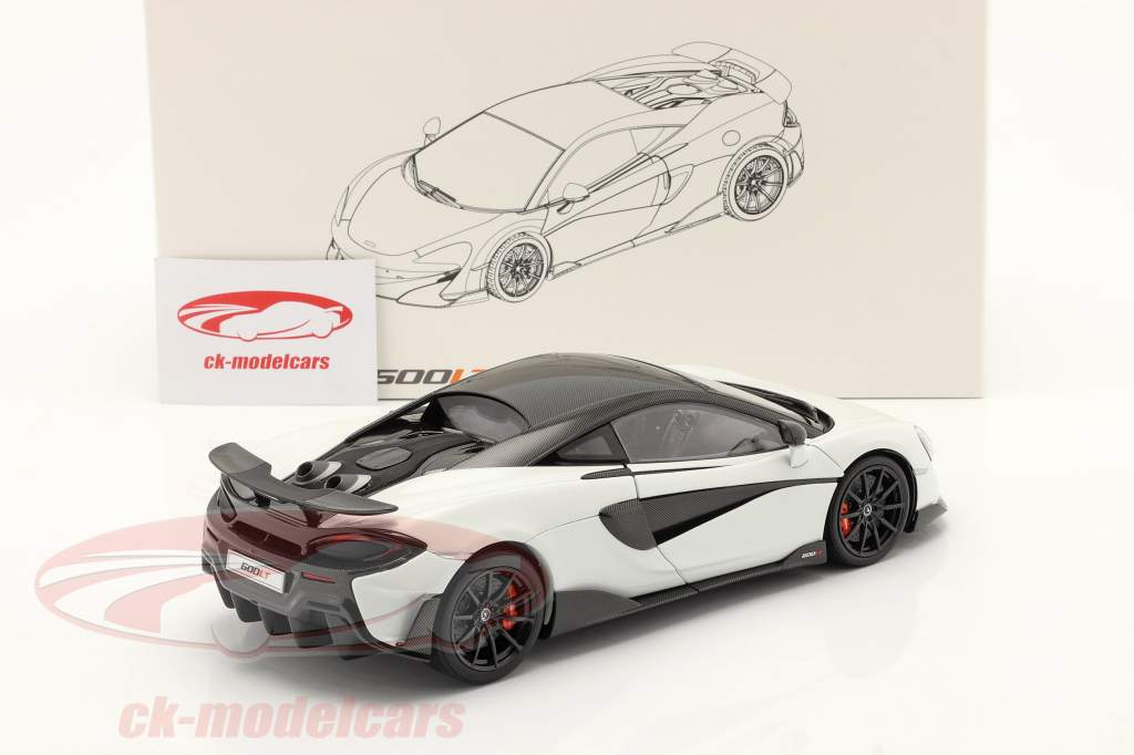 McLaren 600LT bouwjaar 2019 wit 1:18 LCD Models