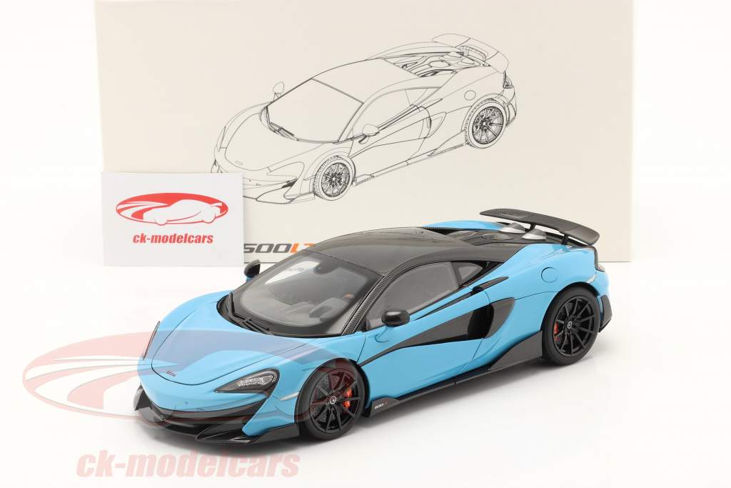 McLaren 600LT Année de construction 2019 ciel bleu 1:18 LCD Models