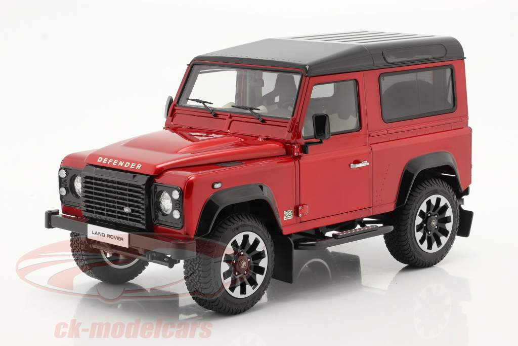 Land Rover Defender 90 Works V8 Baujahr 2018 rot 1:18 LCD Models