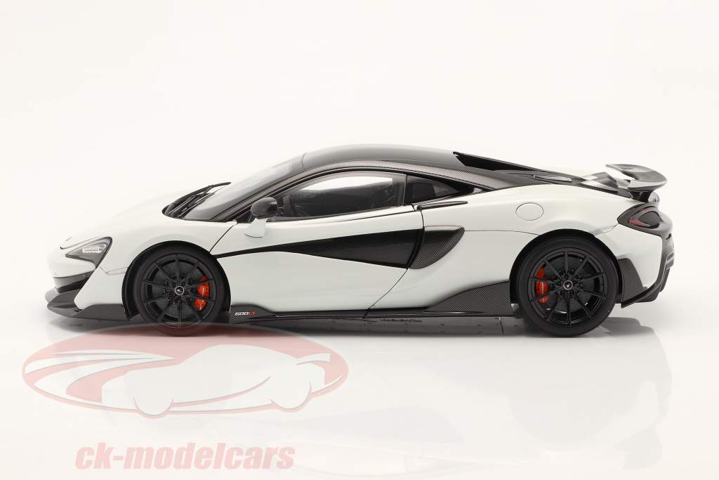 McLaren 600LT Año de construcción 2019 blanco 1:18 LCD Models