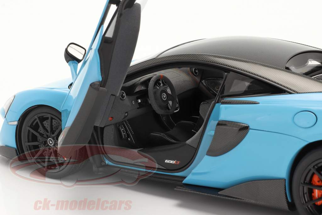 McLaren 600LT Année de construction 2019 ciel bleu 1:18 LCD Models