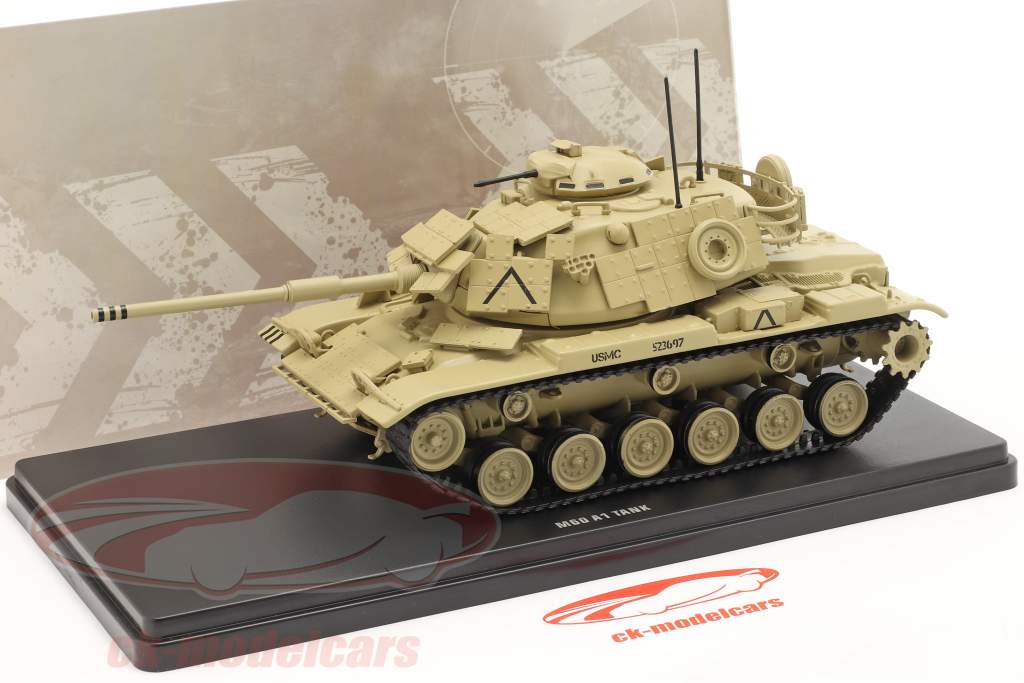 M60 A1 Panzer Vehículo militar color arena 1:48 Solido