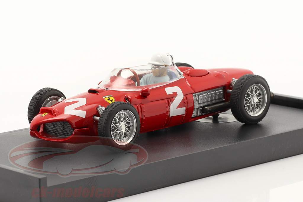 Phil Hill Ferrari 156 #2 Gagnant italien GP formule 1 Champion du monde 1961 1:43 Brumm