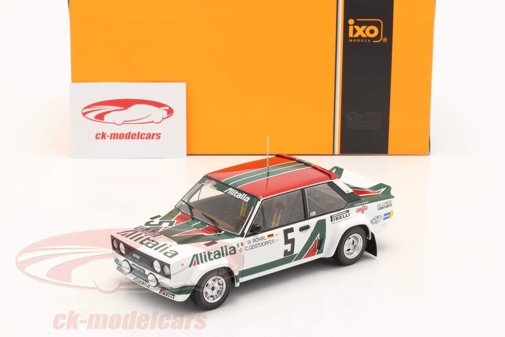 Fiat 131 Abarth #5 Winner Rallye Akropolis 1978 Röhrl, Geistdörfer 1:24 Ixo