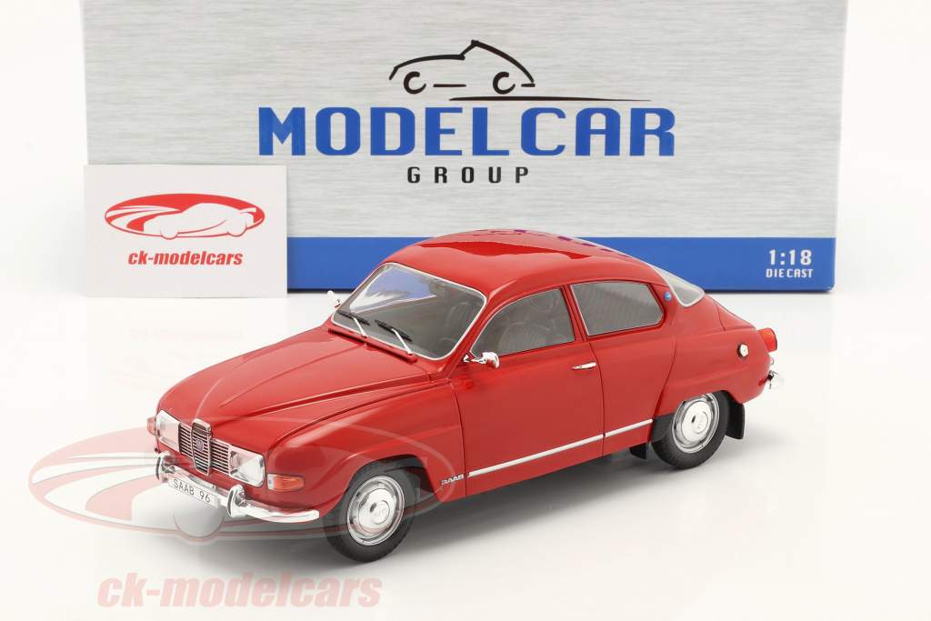 Saab 96 V4 rot 1:18 ModelCar Group
