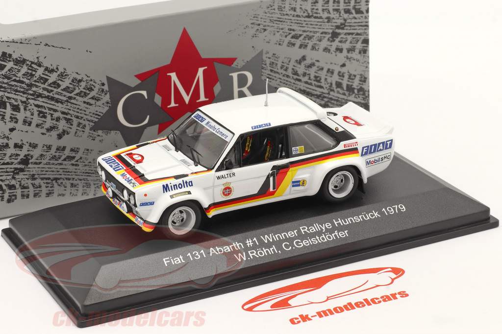 Fiat 131 Abarth #1 Winner Rallye Hunsrück 1979 Röhrl, Geistdörfer 1:43 CMR