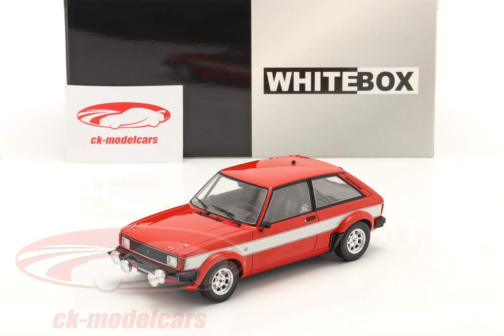 Talbot Sunbeam Lotus year 1980 red / silver 1:24 WhiteBox