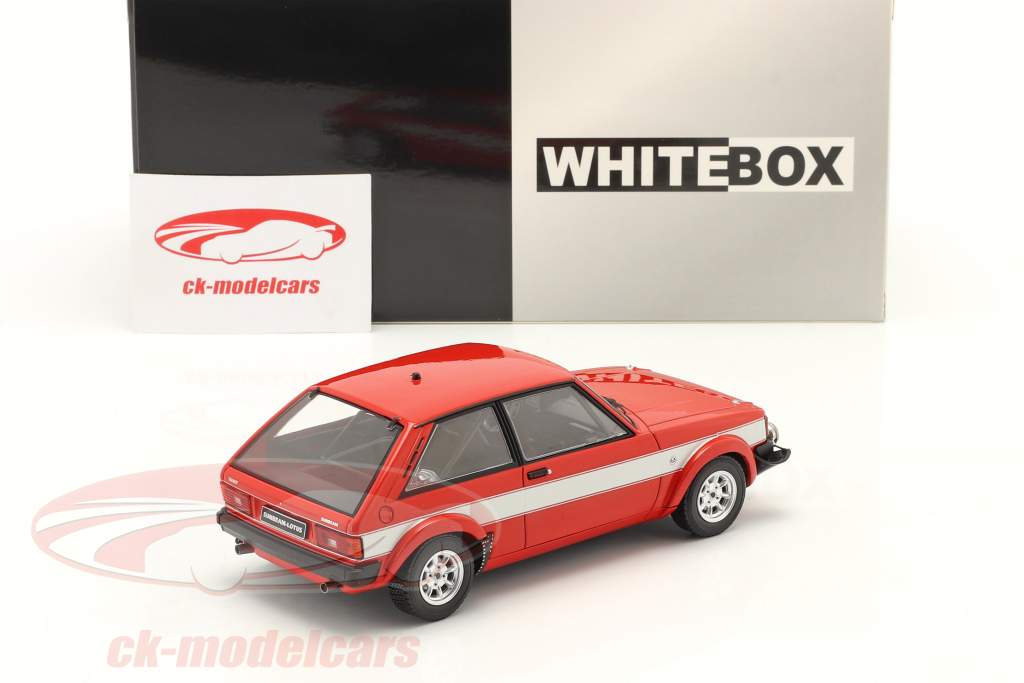 Talbot Sunbeam Lotus year 1980 red / silver 1:24 WhiteBox