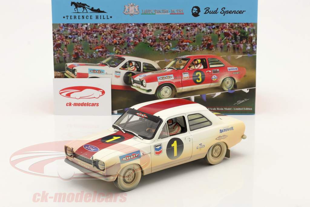 Ford Escort Rally 1968 #1 Terence Hill 1:18 Laudoracing