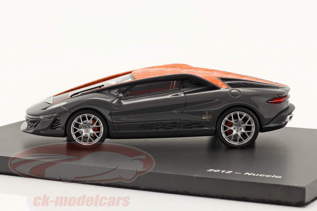 Bertone Nuccio 建设年份 2021 灰色的 / 橘子 1:43 La Mini Miniera