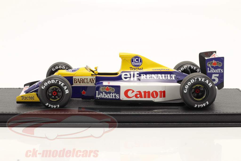 Thierry Boutsen Williams FW13B #5 formel 1 1990 1:18 GP Replicas