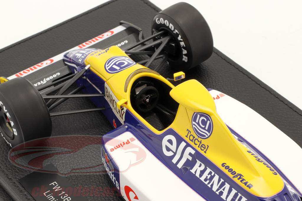 Thierry Boutsen Williams FW13B #5 formel 1 1990 1:18 GP Replicas