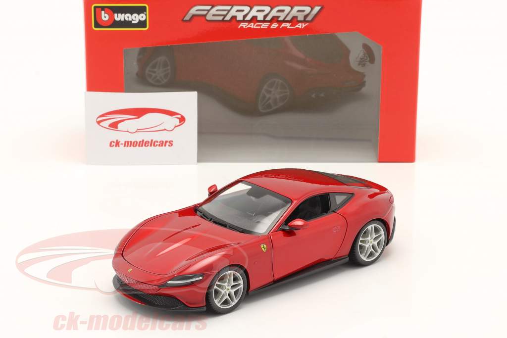 Ferrari Roma 建設年 2020 赤 1:24 Bburago