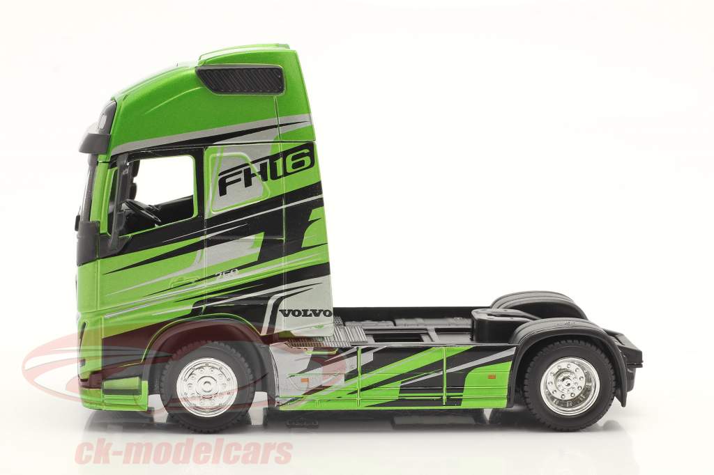 VOLVO FH 16 GLOBETROTTER ミニカー 1/43 Bburago 1:43 Volvo FH16 Globetrotter 750 XX Trailer Heavy