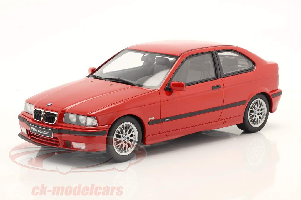 BMW E36 Compact 323ti 建設年 1998 赤 1:18 OttOmobile