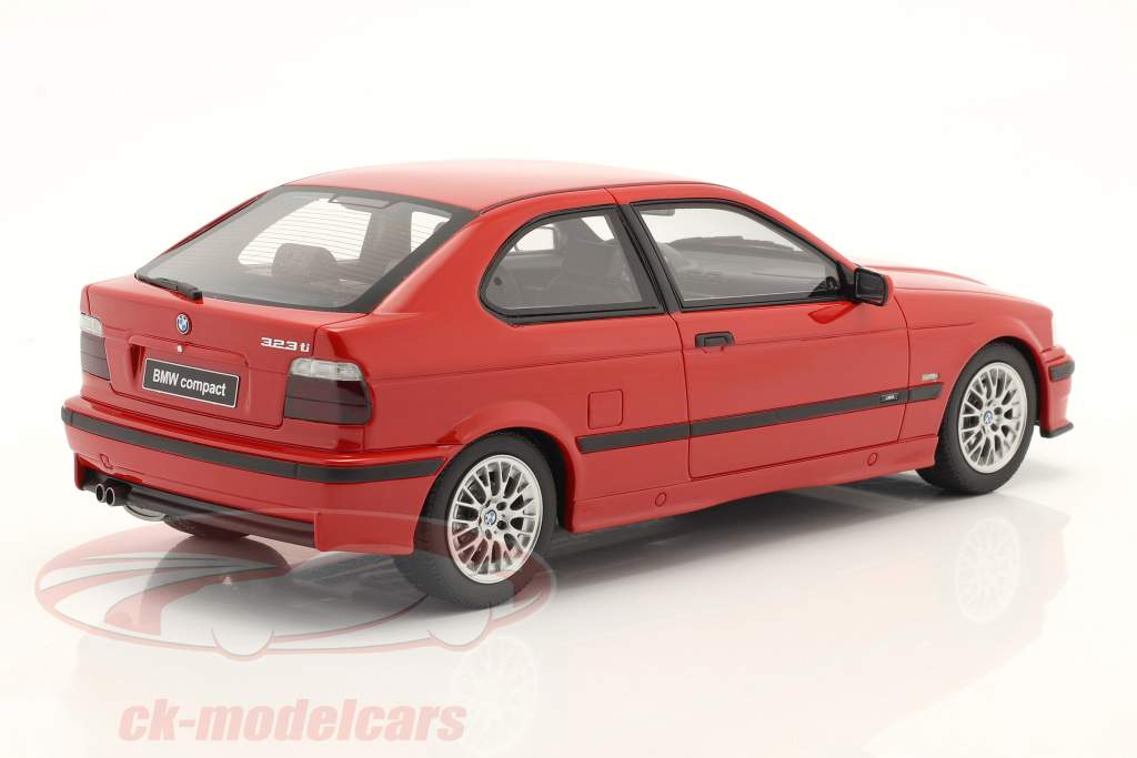 BMW E36 Compact 323ti Ano de construção 1998 vermelho 1:18 OttOmobile